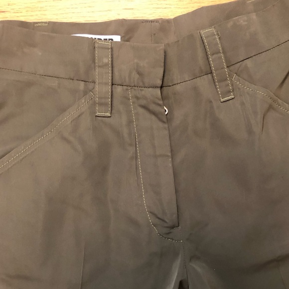 Jil Sander Silk and Polyester Green Pants - Picture 3 of 5